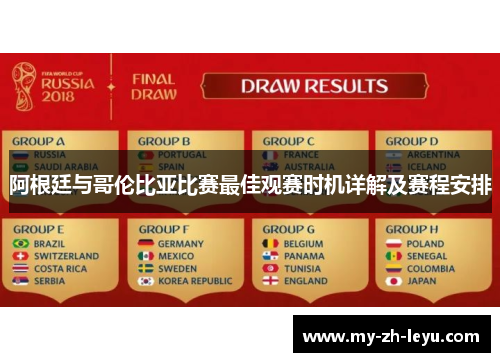 阿根廷与哥伦比亚比赛最佳观赛时机详解及赛程安排