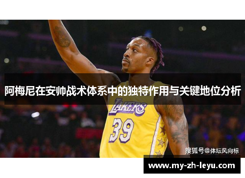 阿梅尼在安帅战术体系中的独特作用与关键地位分析
